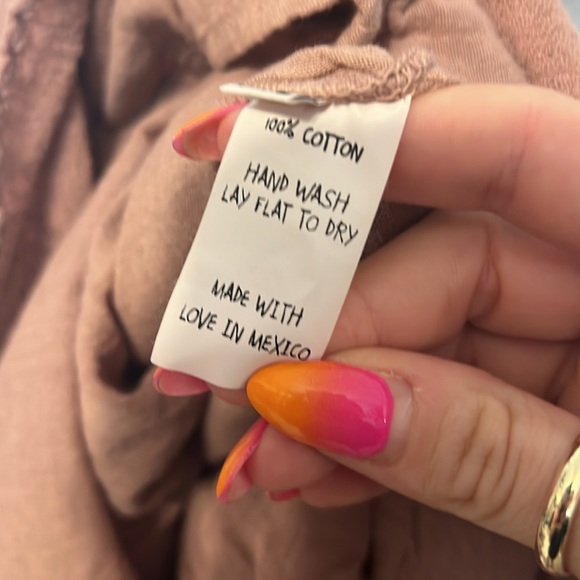 Jen's Pirate Booty x Free People Boho Mauve Off-Shoulder Ruffle Dress - Picture 6 of 15